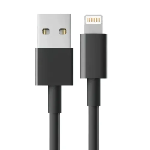 Кабель AMAZON USB-Lightning для заряджання смартфона, 1 метр, 3 А - фото 2