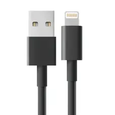 Кабель AMAZON USB-Lightning для зарядки смартфона, 1 метр, 3 А
