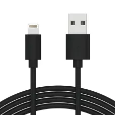 Кабель AMAZON USB-Lightning для заряджання смартфона, 1 метр, 3 А
