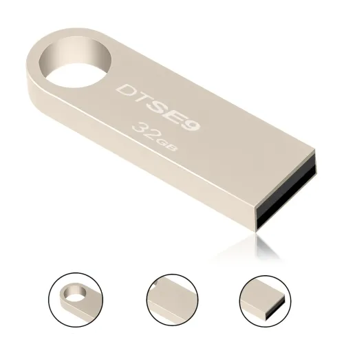 USB флеш-накопитель Kingston DTSE9, 32 Гб, USB 2.0, металлический - фото 2