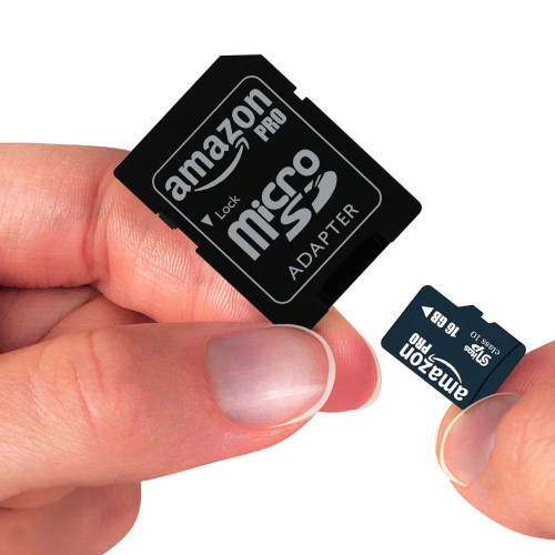 Карта памяти AMAZON PRO на 16 Гб, MicroSD, с кардридером, сlass 10, IPX7 - фото 4