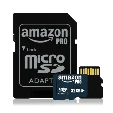 Картка пам'яті AMAZON PRO на 32 Гб, MicroSD, з кардридером, сlass 10, IPX7