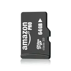 Карта памяти AMAZON PRO на 64 Гб, MicroSD, с кардридером, сlass 10, IPX7