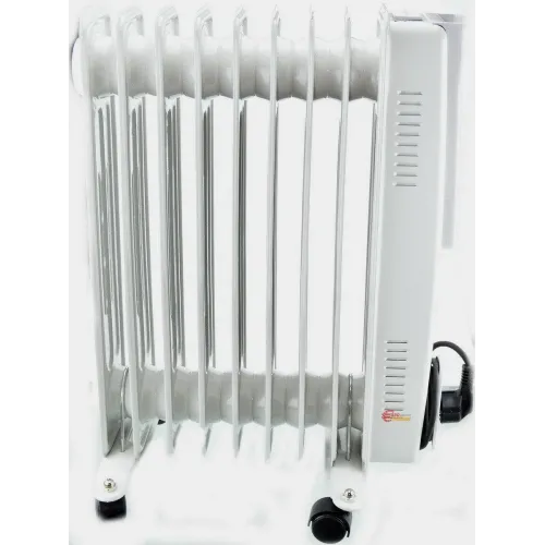 Обогреватель масляный 9 секций Crownberg CB9S Pro, белый цвет, 2000W - фото 2