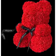 Великий Ведмедик з троянд у 3D Oh My Teddy 40 см заввишки