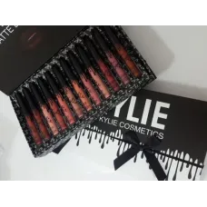 Набір KYLIE Black edition чорна з бантиком (12 помад)