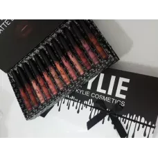 Набір KYLIE Black edition чорна з бантиком (12 помад)