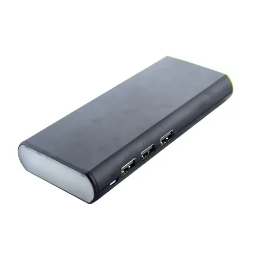 Power bank Meizu 30000 mAh 3 USB + ліхтар LED - фото 3