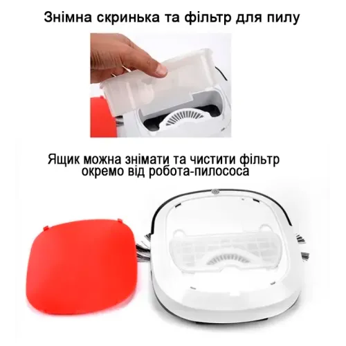 Умный моющий робот пылесос Zeof Robotic Vacuum cleaner WY-502, разные цвета - фото 6
