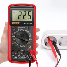 Мультиметр DT-9205A для измерения напряжения, силы тока, емкости, теста транзисторов