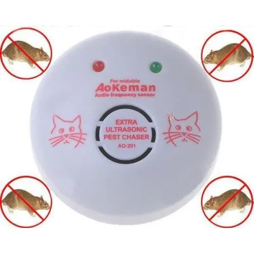 Мощный электромагнитный отпугиватель грызунов и тараканов Aokeman sensor AO 201/102 - фото 2