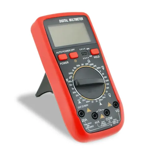 Мультиметр DT-VC61A з додатковими термоклемами, для напруги, сила струму, опору - фото 2