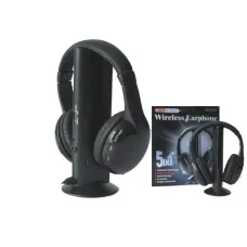 Бездротові навушники 5в1 + FM радіо Wireless Headphone pc tv