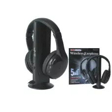 Бездротові навушники 5в1 + FM радіо Wireless Headphone pc tv