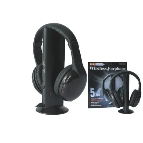 Беспроводные наушники 5в1 + FM радио Wireless Headphone pc tv