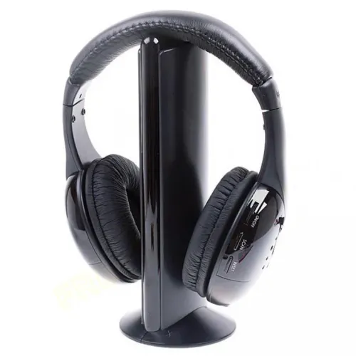 Беспроводные наушники 5в1 + FM радио Wireless Headphone pc tv - фото 9