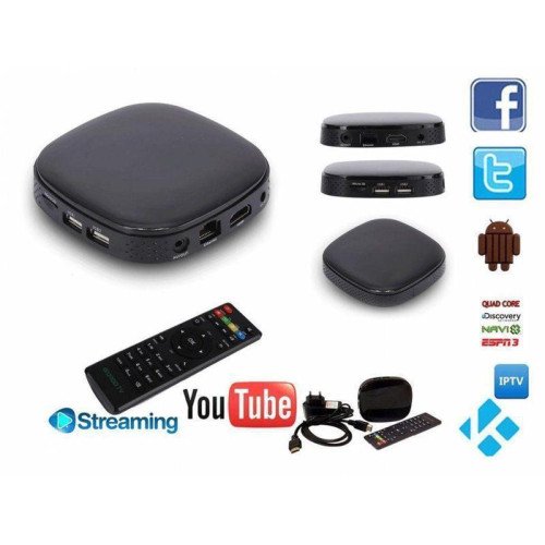 Приставка для TV Android SMART 758 1gb DDR3 Черная - фото 2