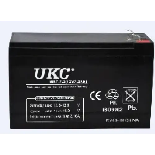 Акумулятор BATTERY 12V 7А UKC. Акумуляторна батарея 12V 7Ah Для ДБЖ - фото 3
