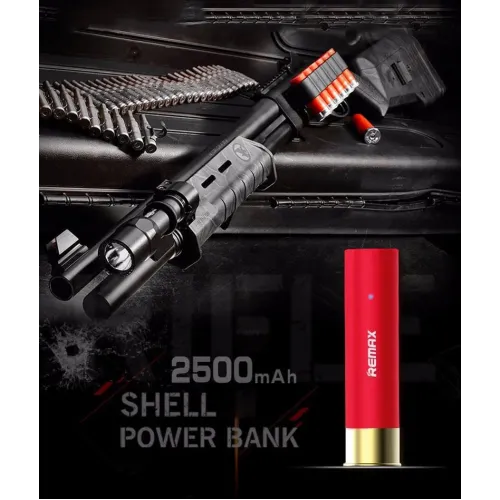 Портативное зарядное устройство Remax Shell POWER BANK, 2500mAh, разные цвета - фото 7