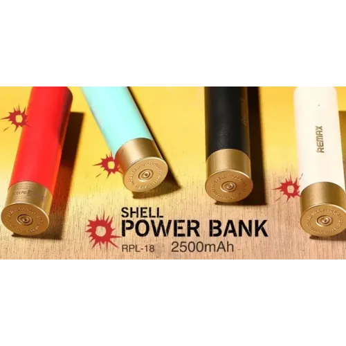 Портативний зарядний пристрій Remax Shell POWER BANK, 2500mAh, різні кольори