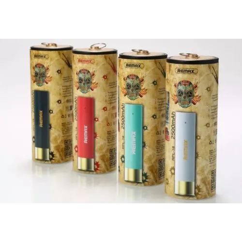 Портативний зарядний пристрій Remax Shell POWER BANK, 2500mAh, різні кольори - фото 2