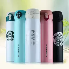 Термос STARBUCKS MH-400, подвійні стінки, 400 мл, утримання температури до 24 годин