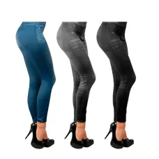 Корректирующие брюки джинсы Джеггинсы Slim` N Lift Caresse Jeans