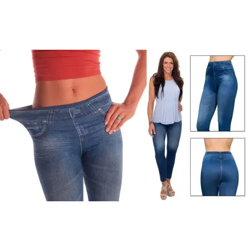 Корректирующие брюки джинсы Джеггинсы Slim` N Lift Caresse Jeans - фото 2