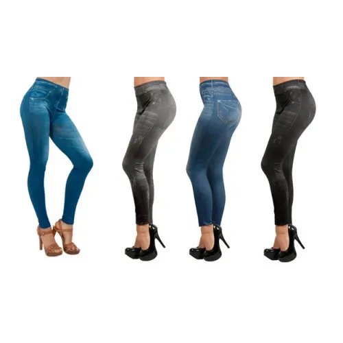 Легенсы джинсы Slim lift caresse jeans