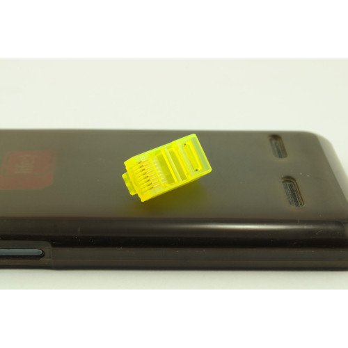 Коннектор RJ45 цветной GOLD quality A+ - фото 4