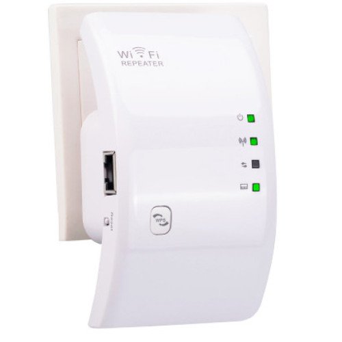 WI-FI РЕПІТЕР З EU PLUG LV-WR 01, РЕТРАНСЛЯТОР WIFI, ВАЙ ФАЙ РЕПІТЕР, ПОВТОРЮВАЧ WIFI СИГНАЛУ