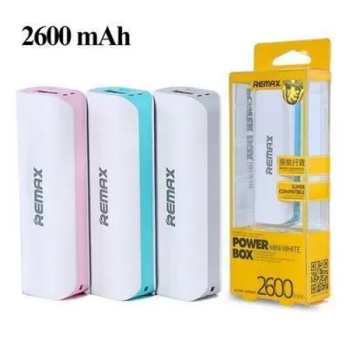 Внешний аккумулятор Power Bank Remax RPL-3 Mini White 2600mAh
