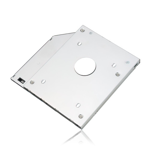 Адаптер для замены DVD-привода на HDD/SSD диск GemBird, низкопрофильный OptiBay 2.5'', 9.5/12.7 мм, SATA/mSATA - фото 2