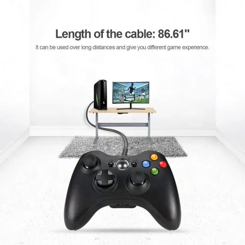 Проводной джойстик U-360 (XBOX), для XBOX, PC, проводной геймпад 360 XBOX - фото 6