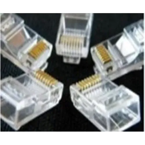 Конектор RJ45 прозорий (упаковка) GOLD quality A+