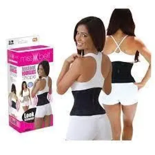 Стягуючий пояс для схуднення Miss Belt Instant Hourglass Shape - фото 3