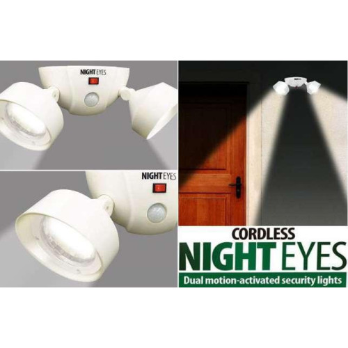 Бездротовий світильник спот з датчиком руху Cordless Night Eyes