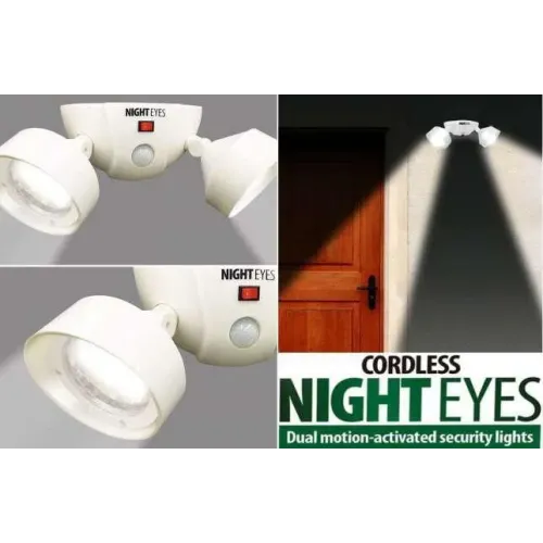 Бездротовий світильник спот з датчиком руху Cordless Night Eyes