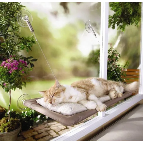 Лежанка оконная для кошки Sunny Seat Window Cat Bed - фото 6