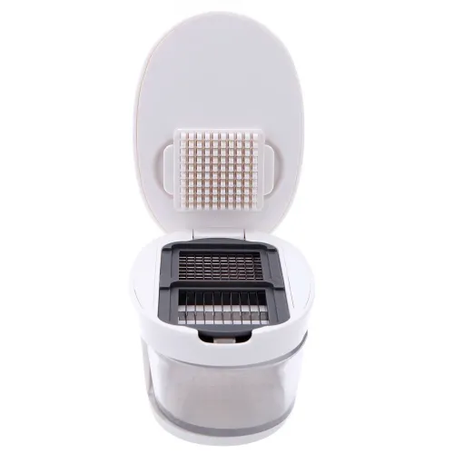 Подрібнювач часнику 3 in 1 Garlic press - фото 4