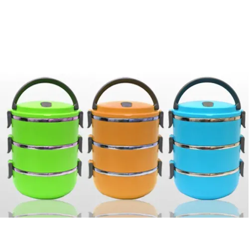 Ланч-бокс двойной Lunch-box Stainless Steel - фото 3