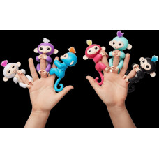 FINGERLINGS FINGER MONKEY С РЕАКЦИЕЙ НА ПРИКОСНОВЕНИЯ!