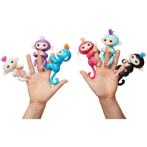 FINGERLINGS FINGER MONKEY З РЕАКЦІЄЮ НА ДОТИКИ! - фото 2
