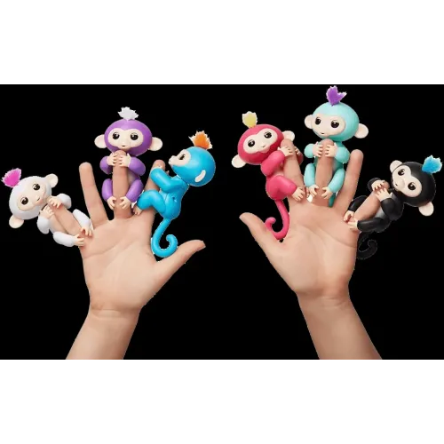FINGERLINGS FINGER MONKEY З РЕАКЦІЄЮ НА ДОТИКИ! - фото 4
