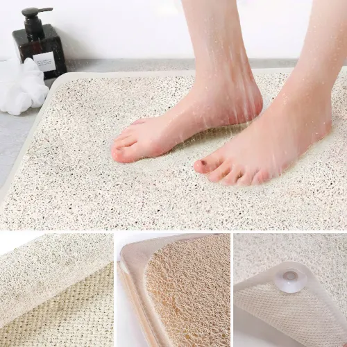 Впитывающий антискользящий коврик для ванной комнаты Aqua Rug - фото 2