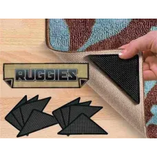 Тримачі для килимів Ruggies, тримач для килимів Ruggies, комплект липучок для килимків