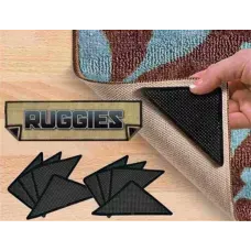 Тримачі для килимів Ruggies, тримач для килимів Ruggies, комплект липучок для килимків