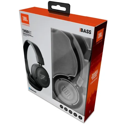 Бездротові навушники JBL T450BT Black - фото 5