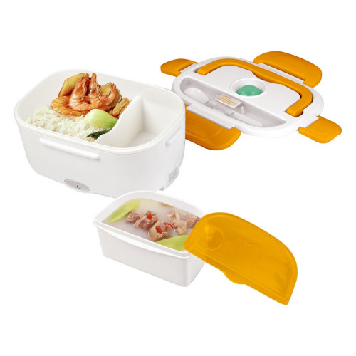 Автомобильный Ланч бокс с подогревом Electric Lunch Box original. Контейнер с подогревом в прикуриватель - фото 4