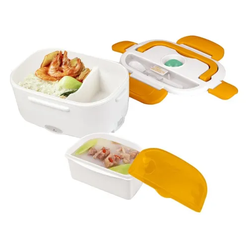 Автомобільний Ланч бокс із підігрівом Electric Lunch Box original. Контейнер з підігрівом у прикурювач - фото 4